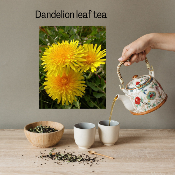 Caffeine-Free Dandelion Tea – Natural Herbal Remedy for Gut Health